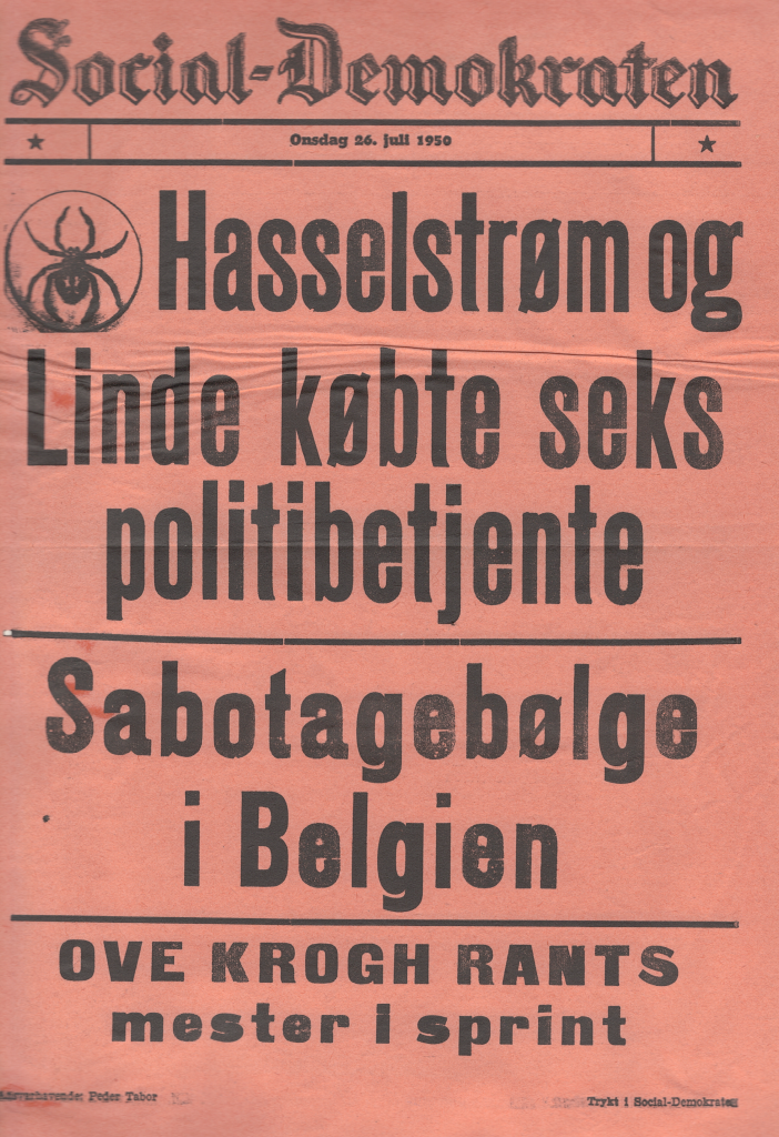 Social-Demokraten 26. juli 1950